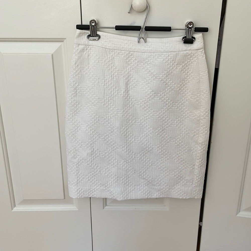 Banana Republic Eyelit Pencil Skirt